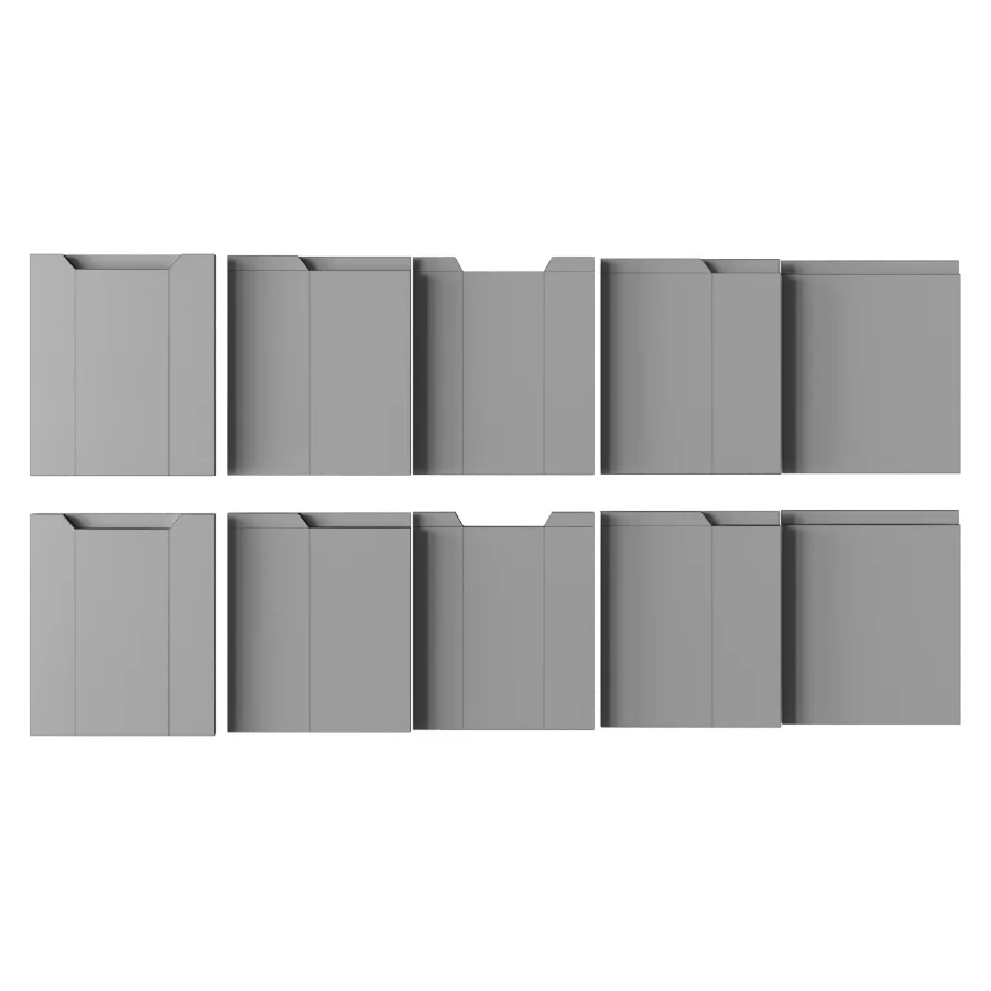 Modern Kitchen Fronts with Integrated Handle - Image 3