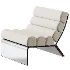 Brialle Boucle Upholstered Armless Accent Chair - Thumbnail 2