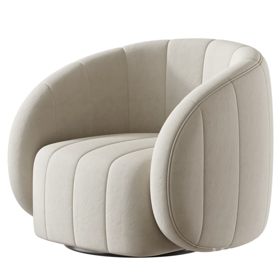 Swivel Accent Armchair - Image 2