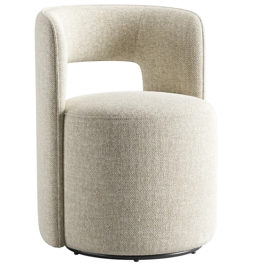 Sutton Copper Swivel Chair - Image 3