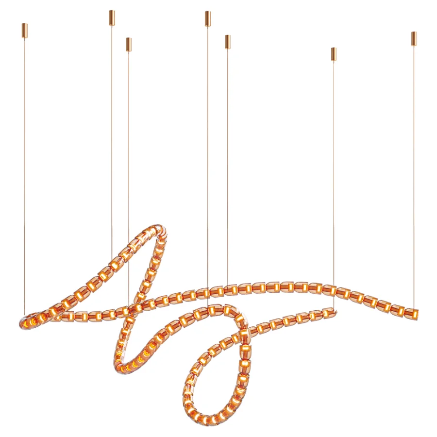 Gabriel Knot LED Chandelier - Image 3