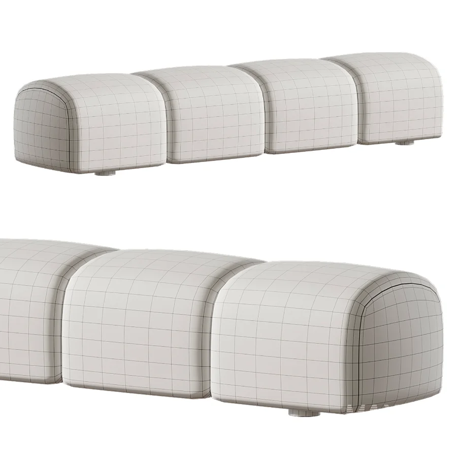 Ruffle Bench - Image 2