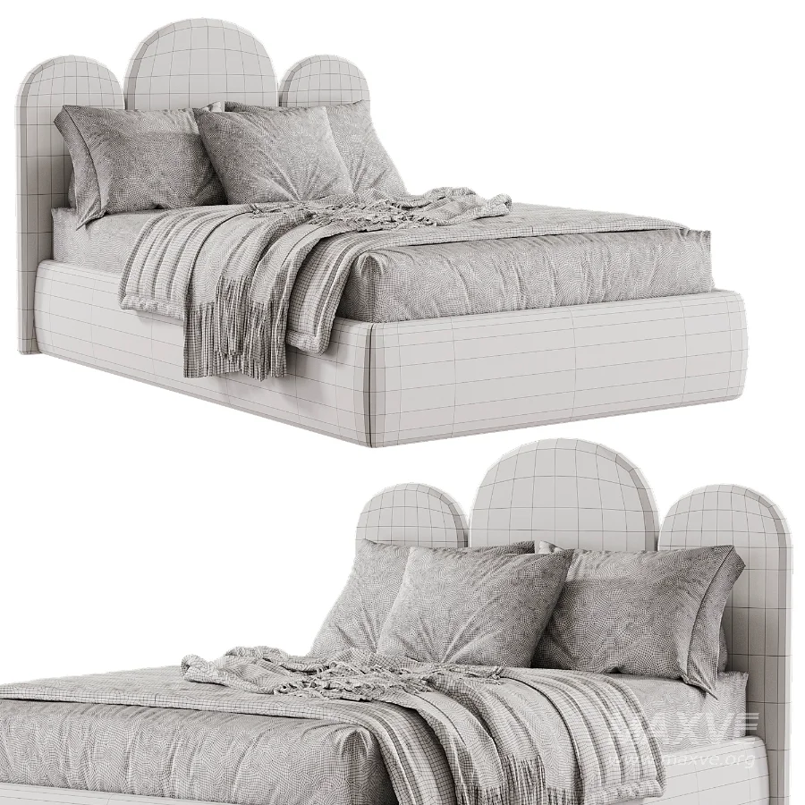 Upholstered Cloud Bed - Image 5