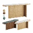 SUISEKI Console Table by Riva1920 - Thumbnail 2