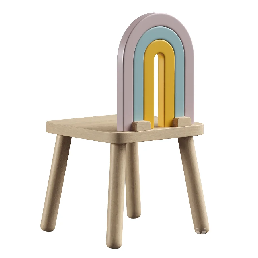 Rainbow Kids Chair - Image 6