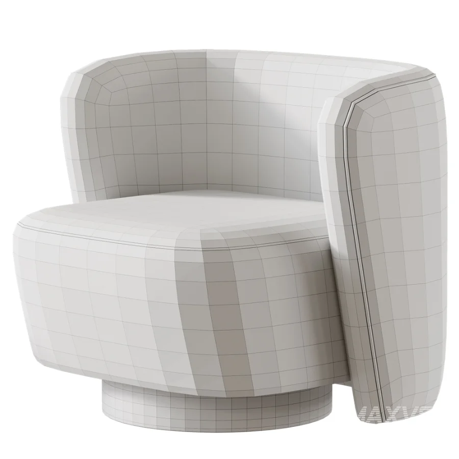 Swivel Lounge Chair by Juliana Lima Vasconcellos - Image 4
