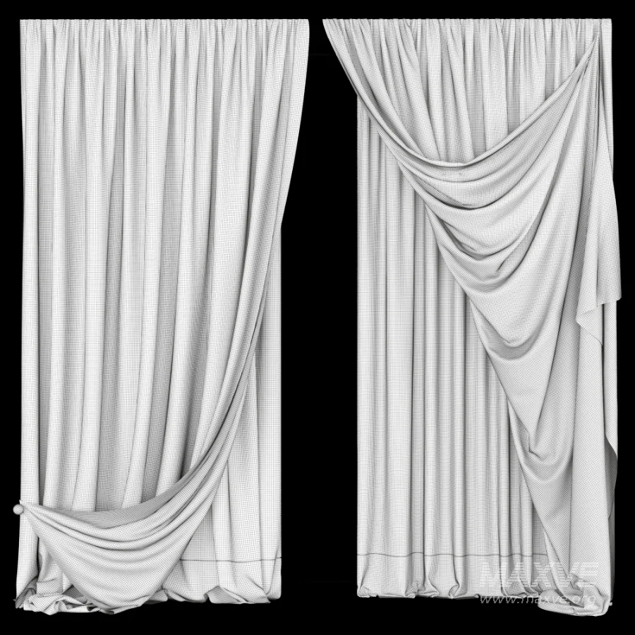 Silk and Cotton Curtain Set 128 - Image 5
