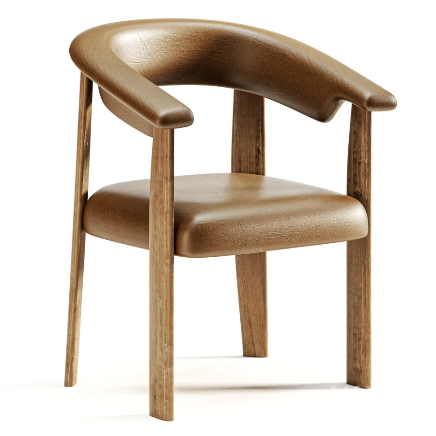 Afra Chair Upholstered by Baxter - Image 1