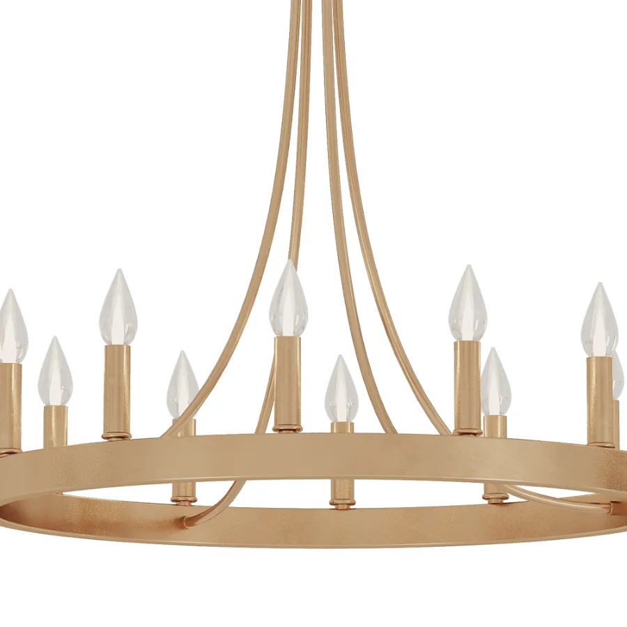 Hendon Wagon Chandelier - Image 3