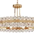 Gold Crystal Metal Chandelier - Thumbnail 3