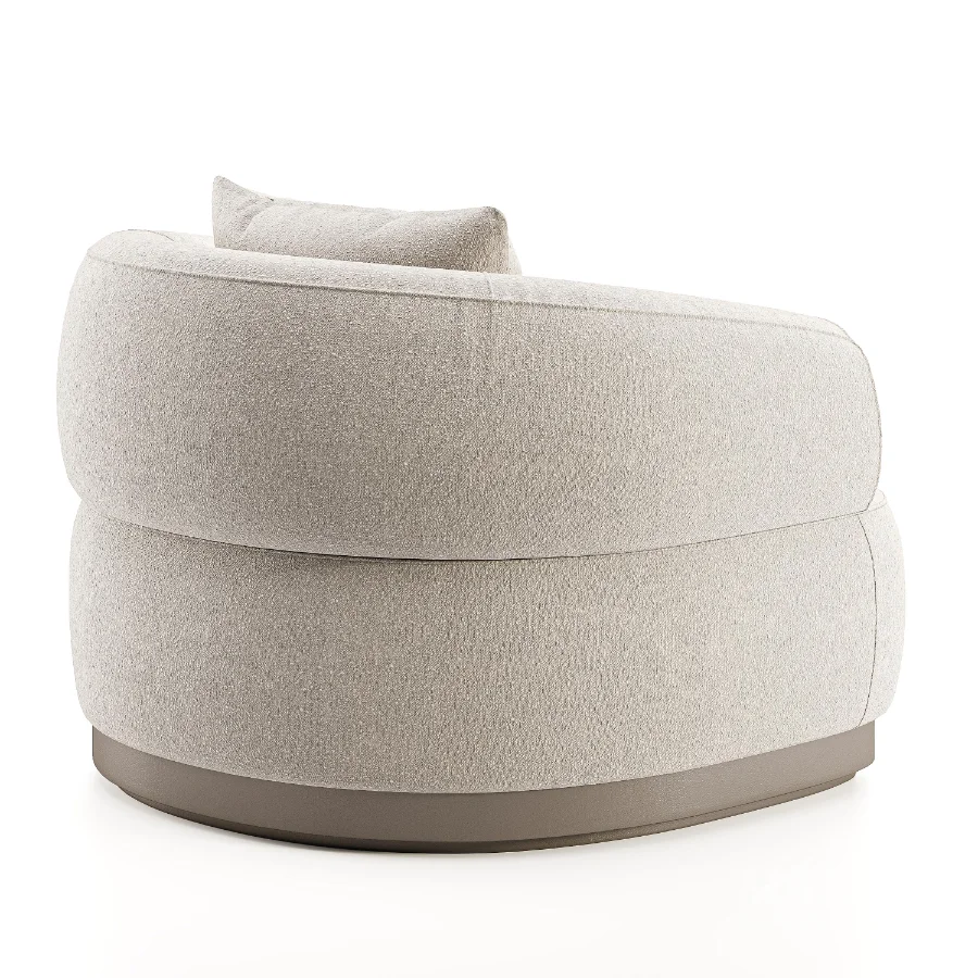 Amalfi Swivel Lounge Chair-Harbour - Image 5