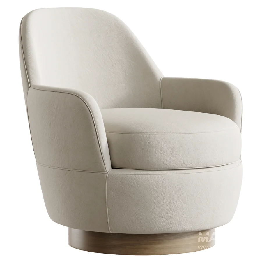 Jacques HIGH Armchair Swivel - Image 2