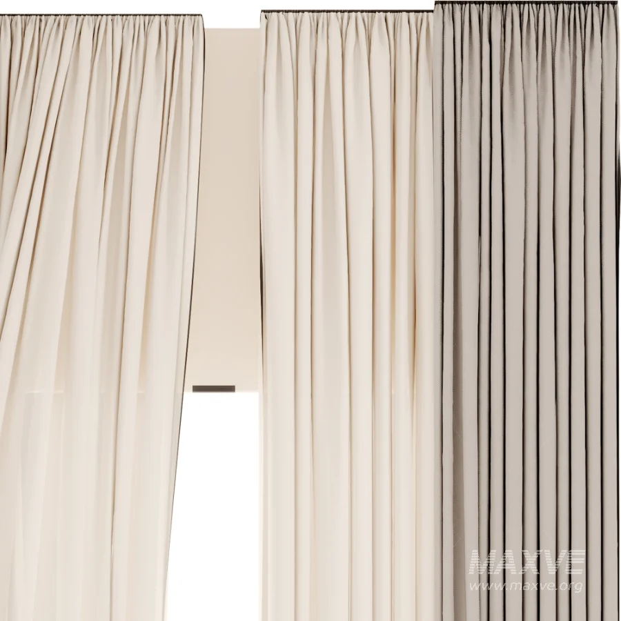 Silk and Cotton Curtain Set 132 - Image 5