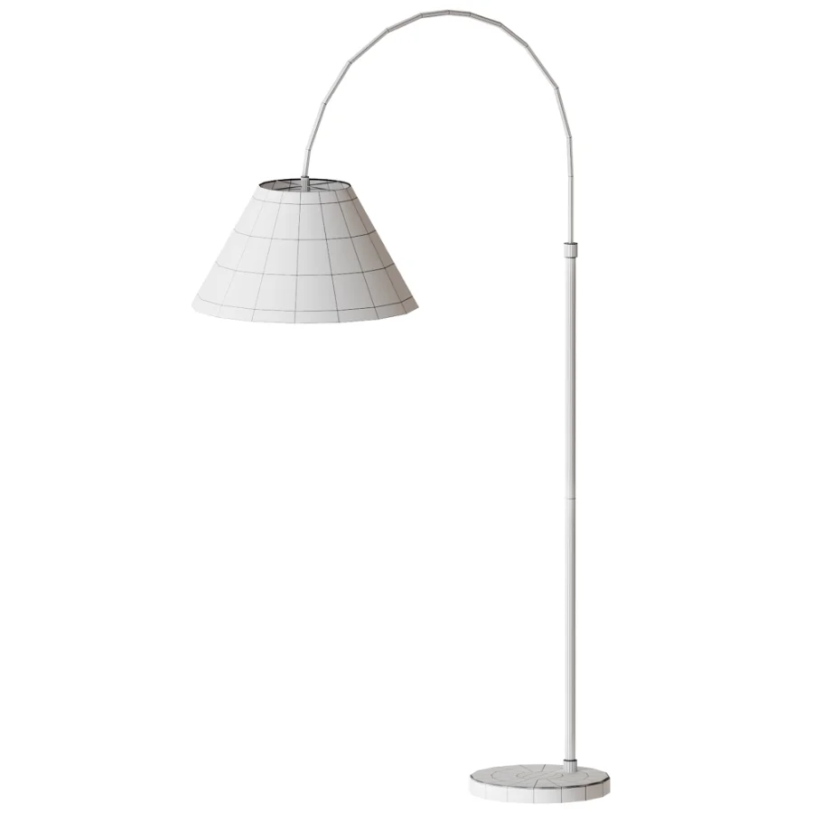 Sinclair Metal Arc Sectional Floor Lamp - Image 5