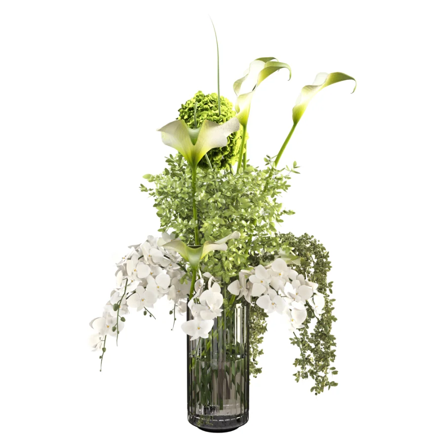 Luxury Orchid Floral Arrangment 057 - Image 2