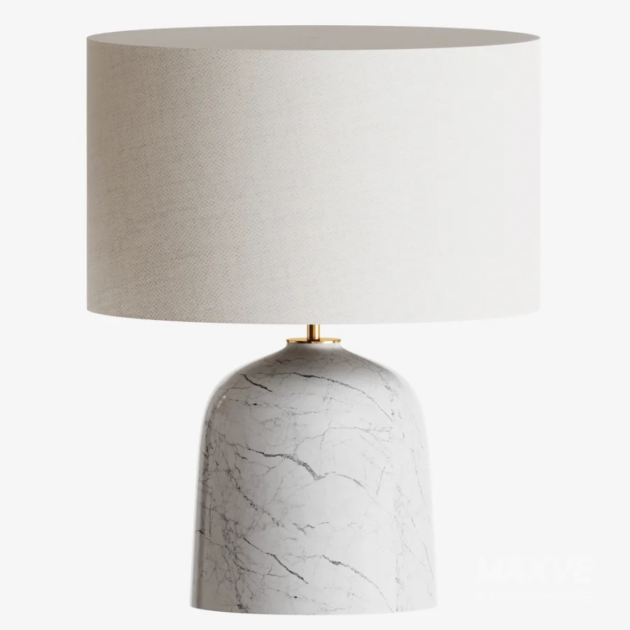 Table Lamp With Ceramic Base - Image 2