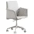 Swivel leather office chair - Thumbnail 5