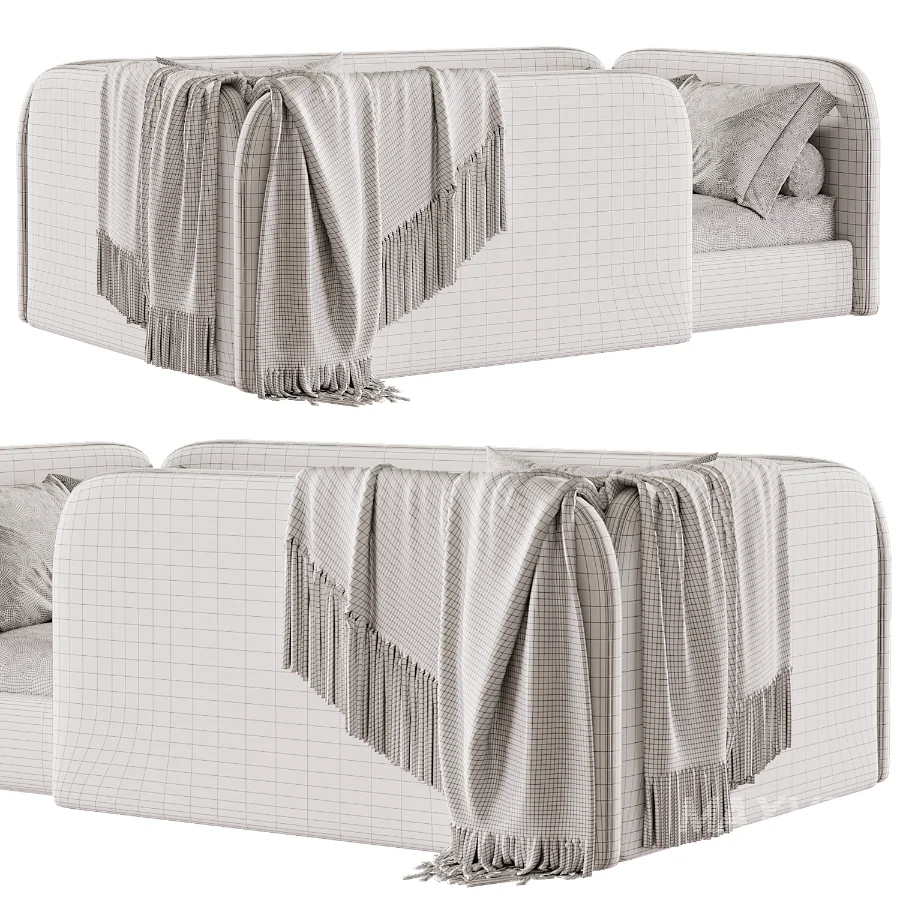 Montessori Upholstered Bed ALICANTE - Image 6
