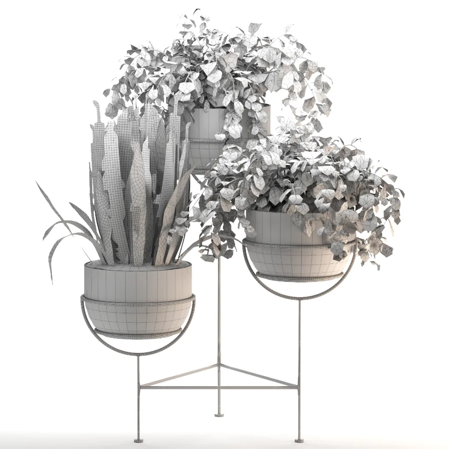 Metal Plant Set 11 - Image 1