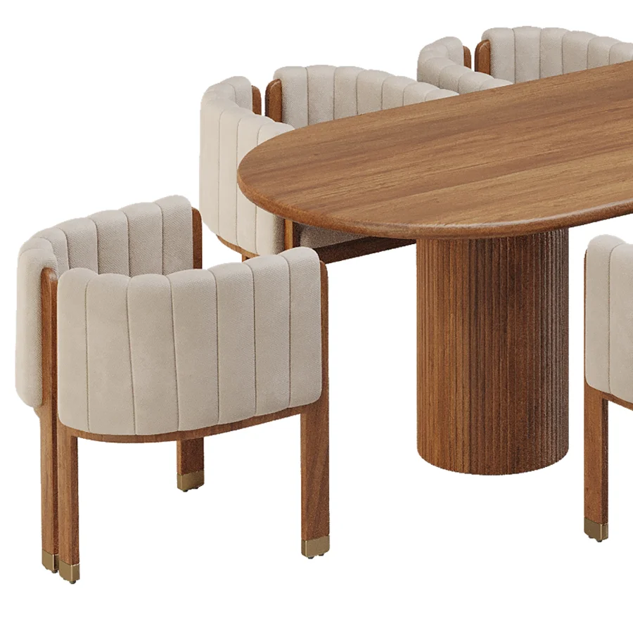 Dinning chair and table382 - Image 2