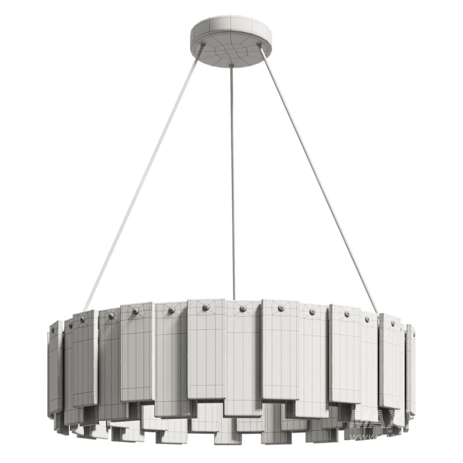Celestial Alabaster Round Chandelier - Image 5
