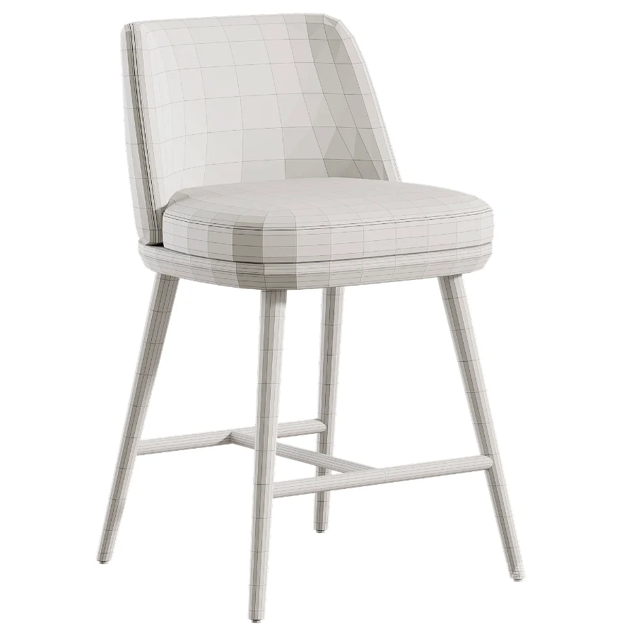 Trentino semi-bar stool - Image 4