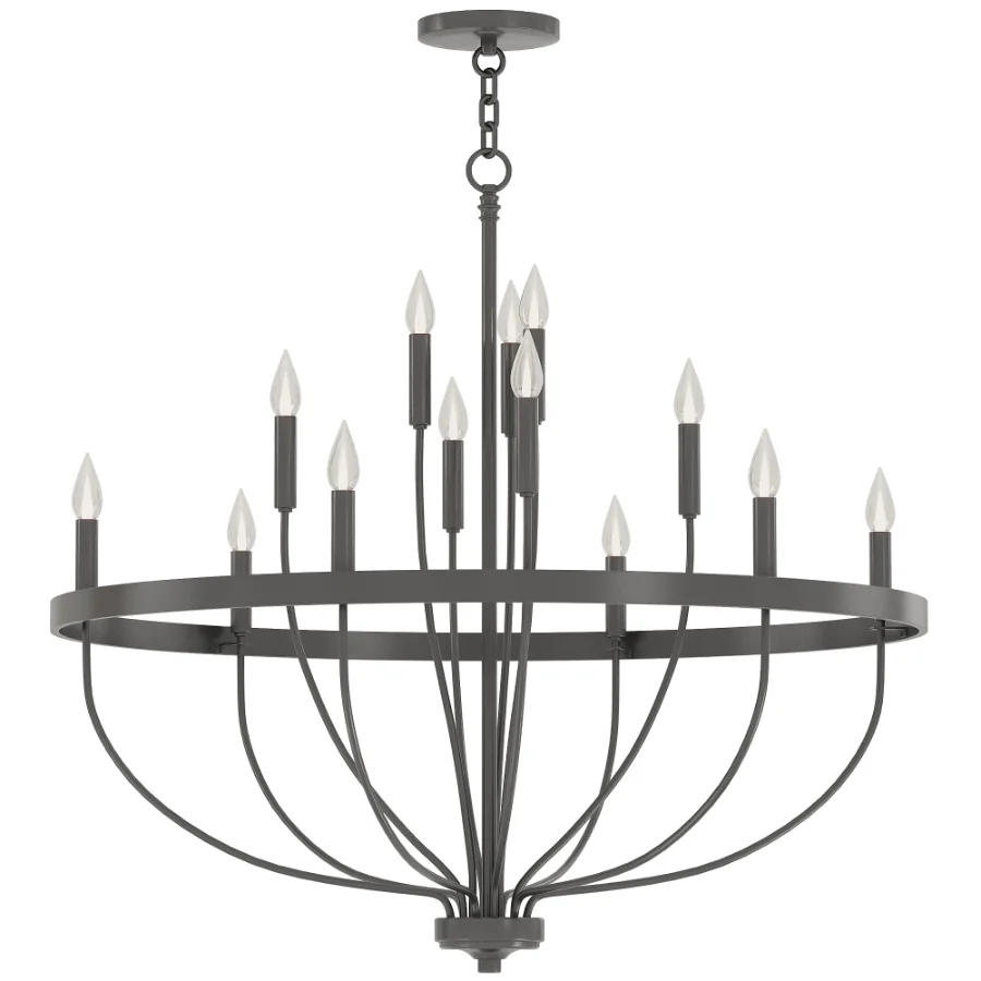 Graceful Curve Chandelier - Image 4