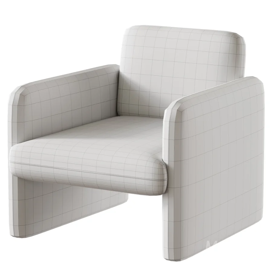 Bella Ivory Armchair - Image 5