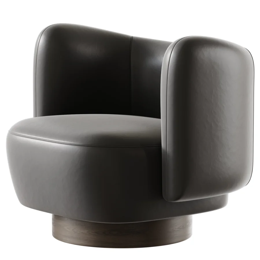 Novara Swivel Accent Chair - Image 4