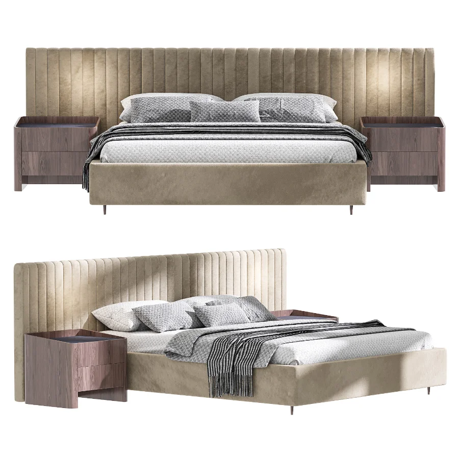 Modern Bed 02 - Image 3