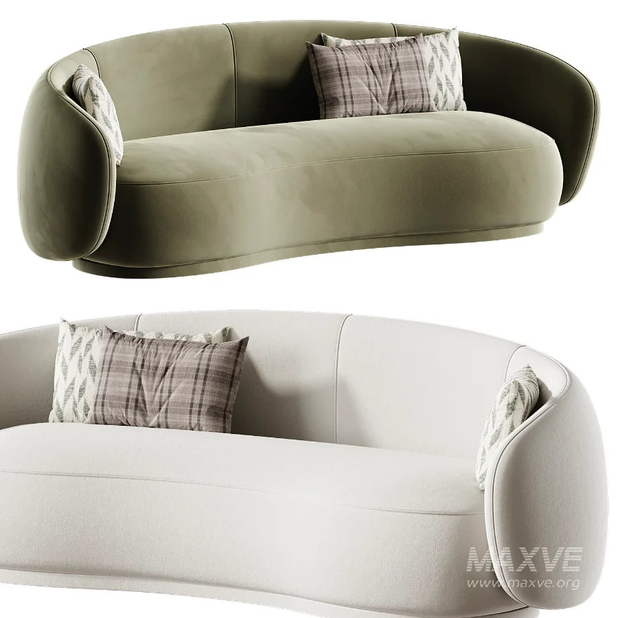 Atelier Curved Sofa - Image 5