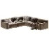 Morell 5 Piece Upholstered Reversible L Sectional - Thumbnail 2