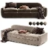 Aldine Ivory Boucle Sofa - Thumbnail 3