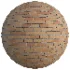 FB24 Brick material in one design | 5 different colors | 4K | PBR - Thumbnail 5