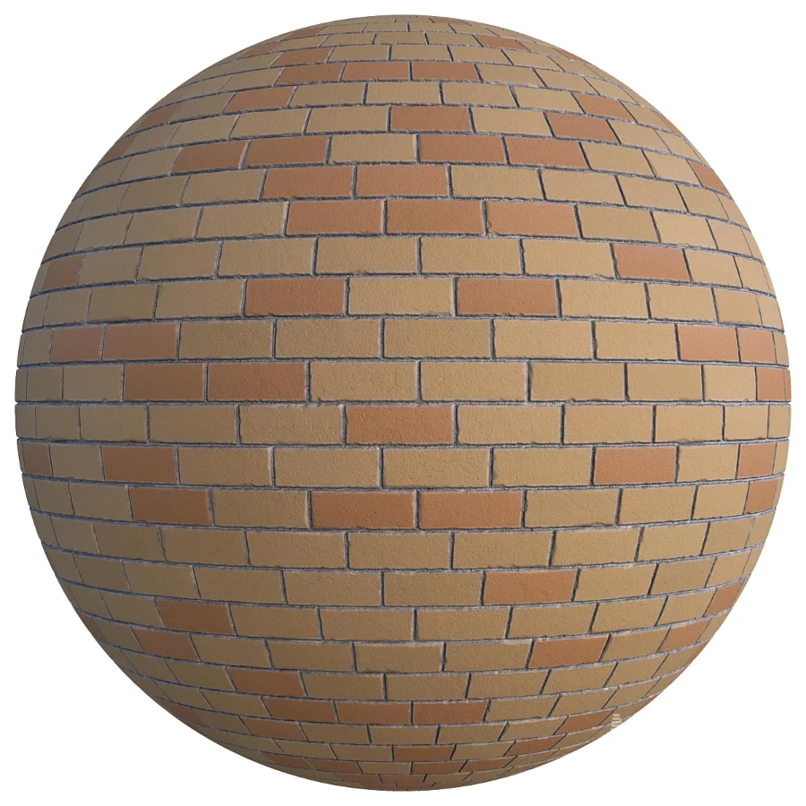 FB24 Brick material in one design | 5 different colors | 4K | PBR - Image 5