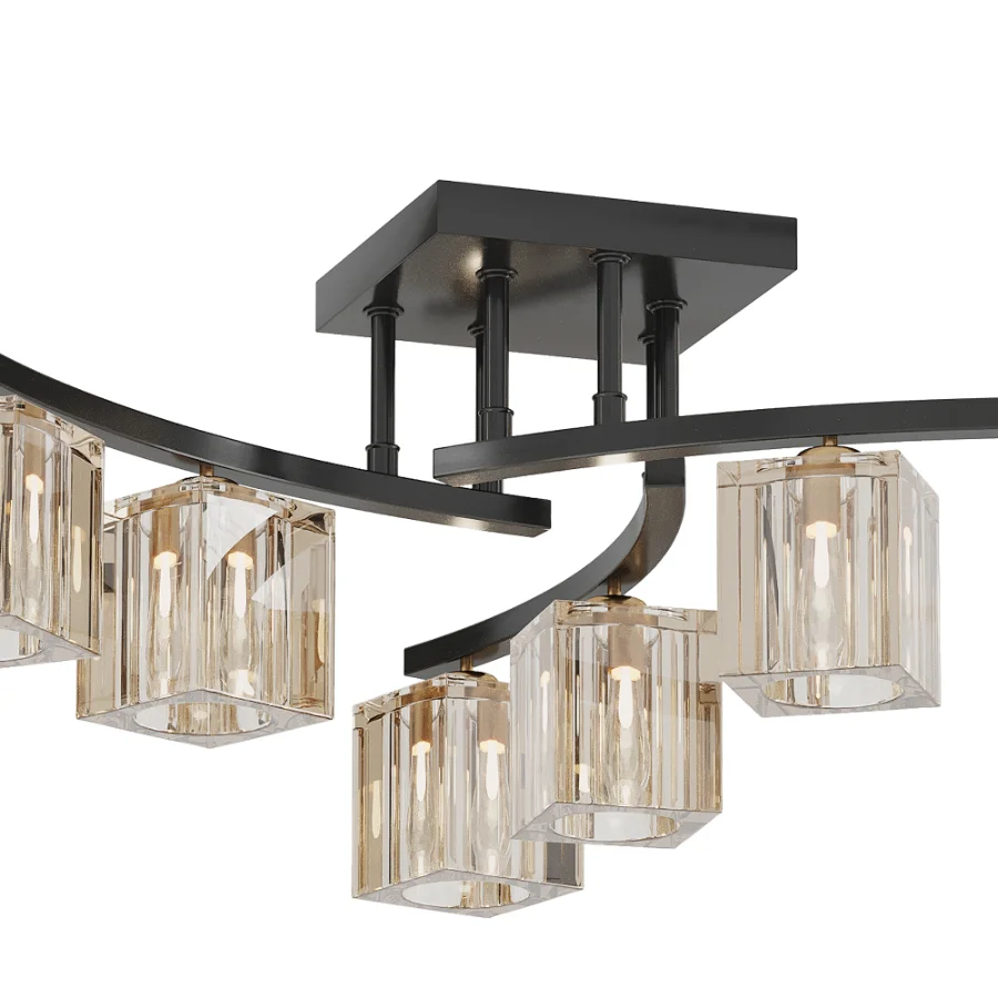 Sputnik Ceiling Chandelier - Image 4