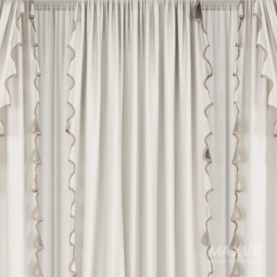 Silk and Cotton Curtain Set 126 - Image 4