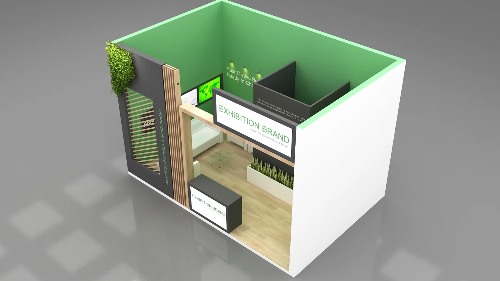 exhibition booth - Image 1