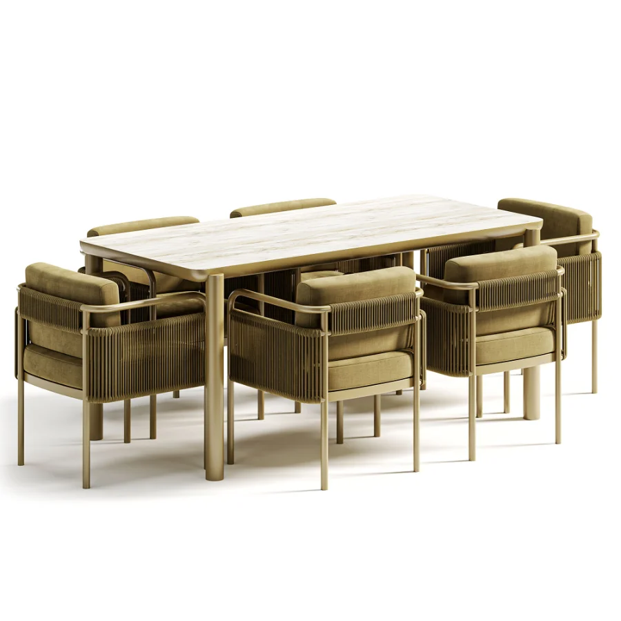 Garden Furniture Part Table Chairs - Image 3