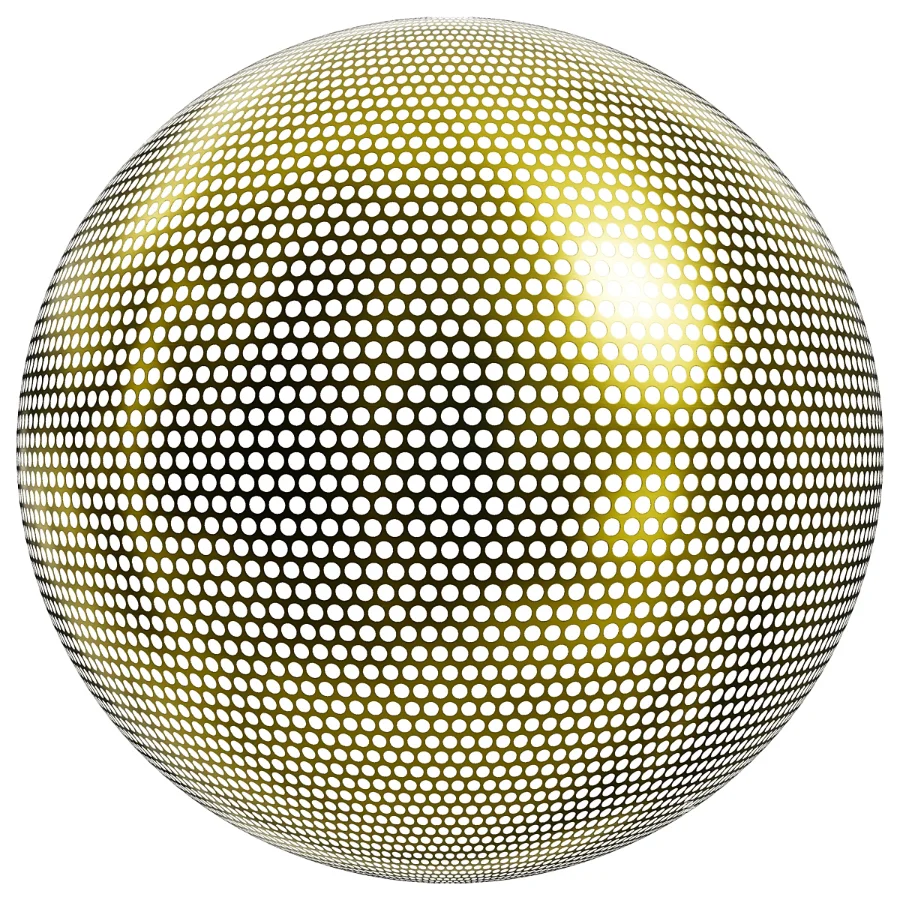 FB327 Metal Patterned circular steel | PBR | 6MAT | 4K - Image 7