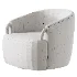 Crate & Barrel Rapallo Swivel Chair - Thumbnail 5