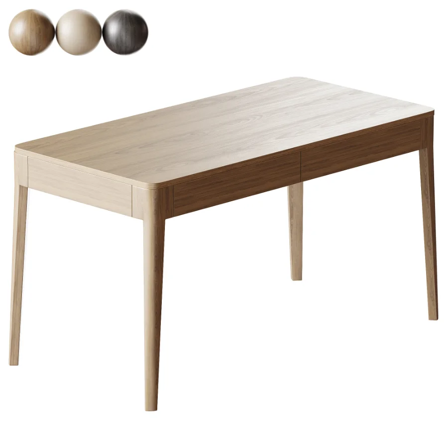 Desk Type oak - Image 2