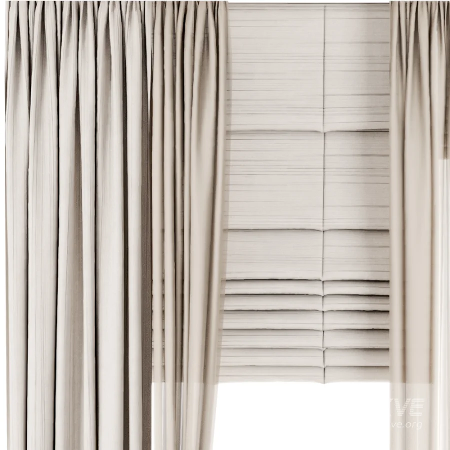 Silk and Cotton Curtain Set 122 - Image 5