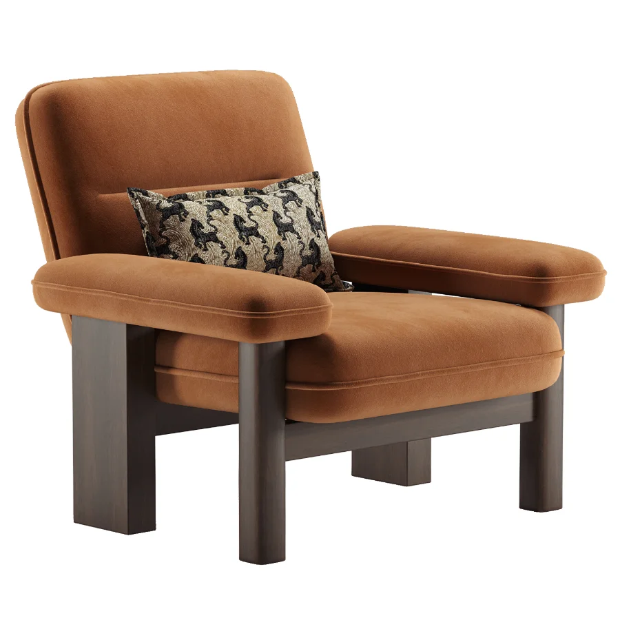 Boucle Accent Chair - Image 5
