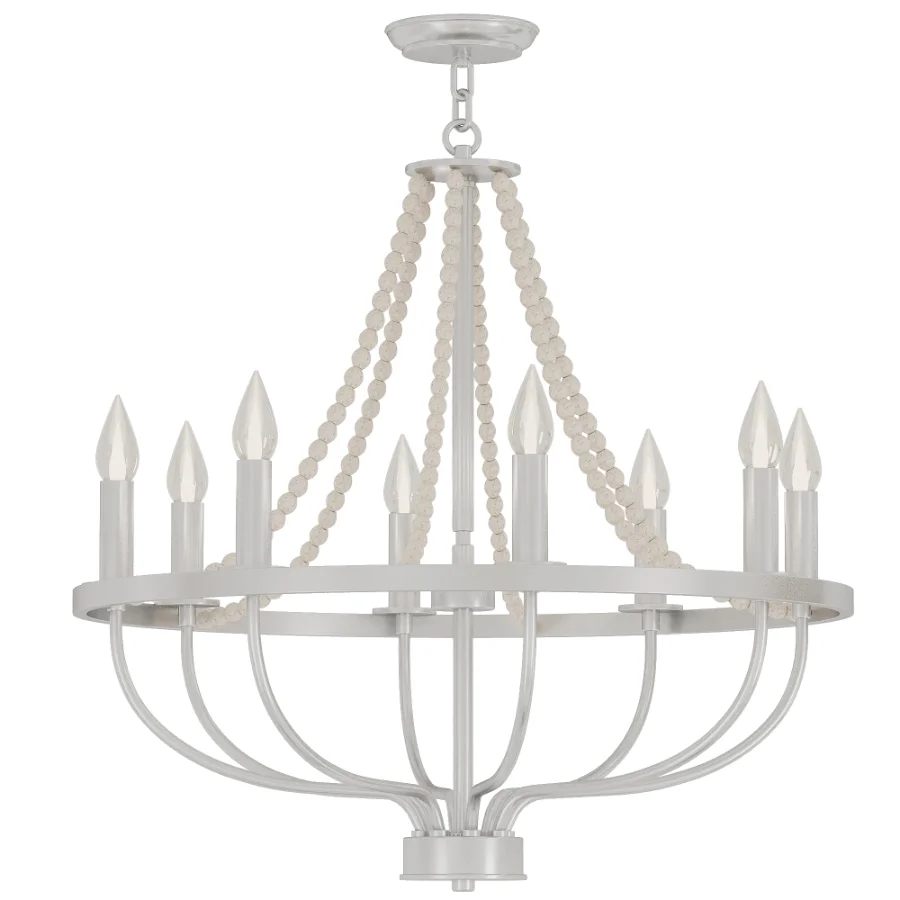 Resha Wagon Wheel Chandelier - Image 2