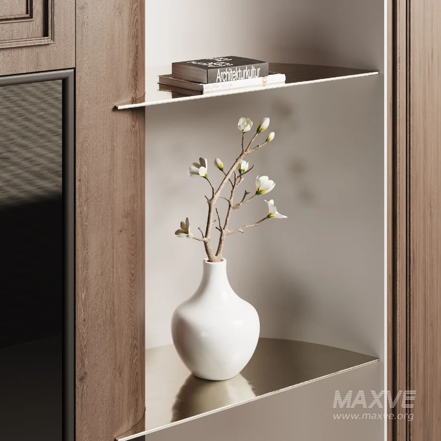 TV wall set 002 - Image 4