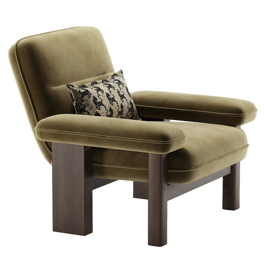 Boucle Accent Chair - Image 2