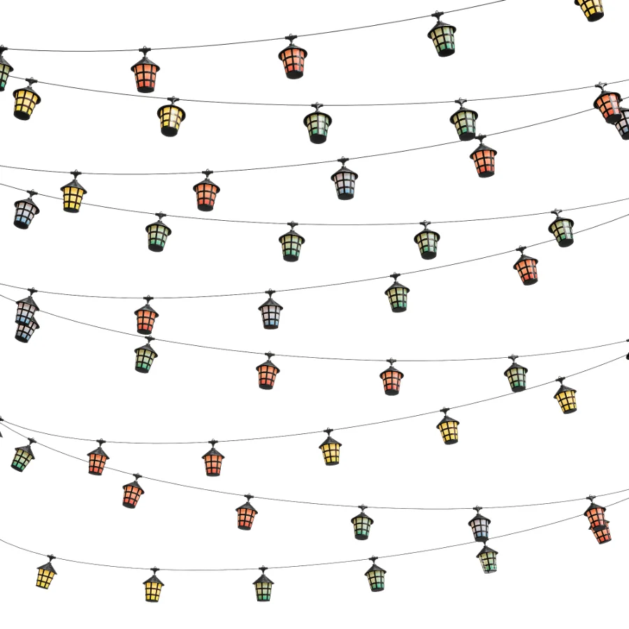Editable Garland Outdoor String Lights 18 - Image 1