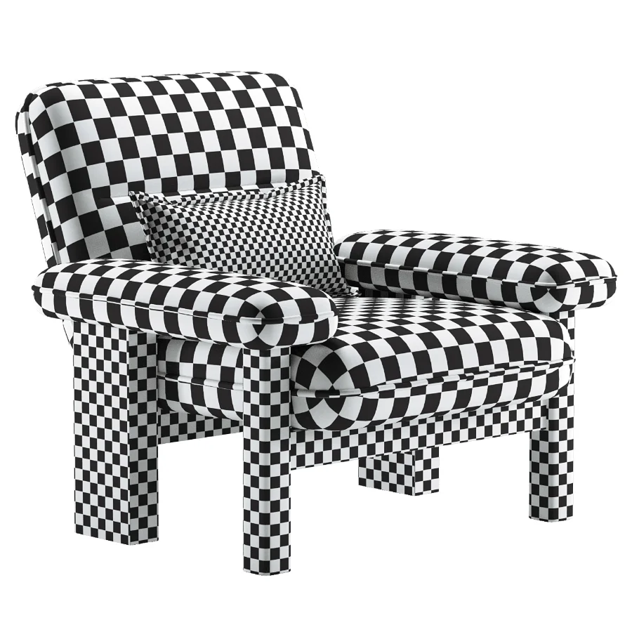 Boucle Accent Chair - Image 7