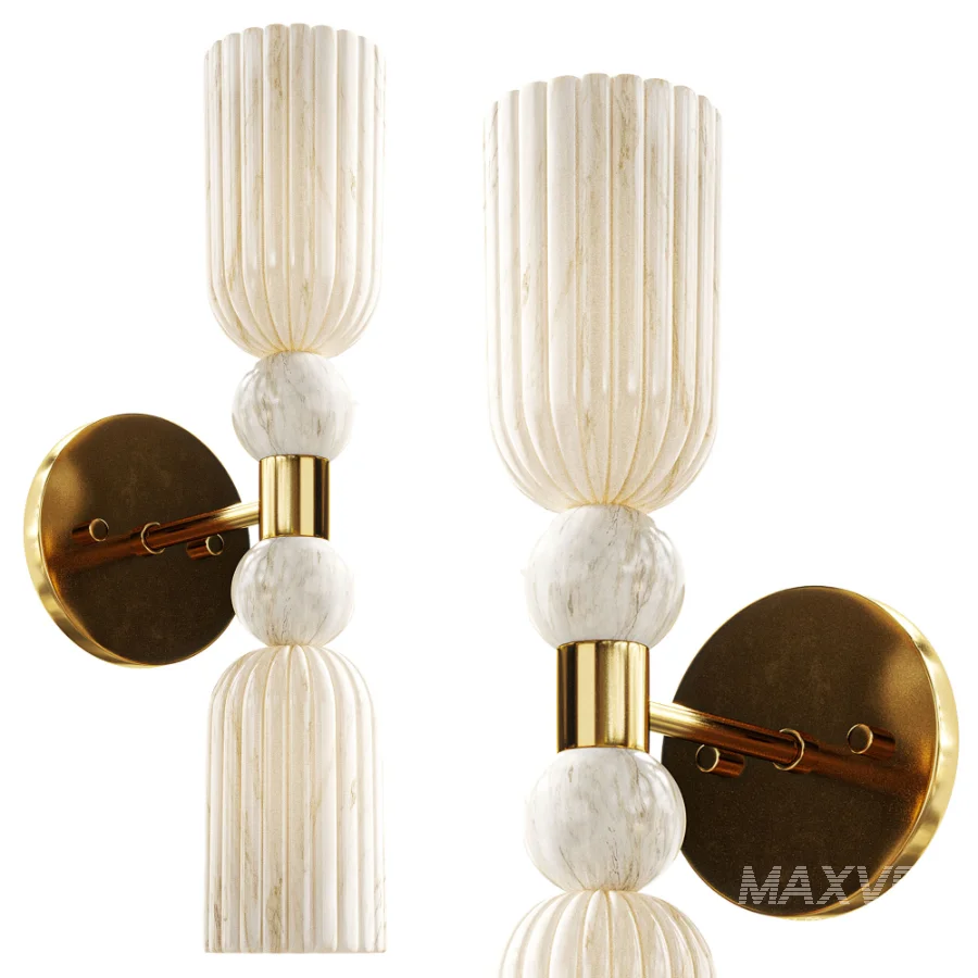 Luxurious wall lamp marble - Image 5